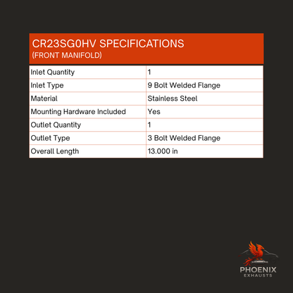 Fits 2001-2005 Mitsubishi Eclipse 2.4L Manifold Catalytic Converter