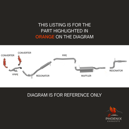 Fits 2011-2016 Chrysler Town and Country 3.6L Manifold Catalytic Converter | Left & Right Set