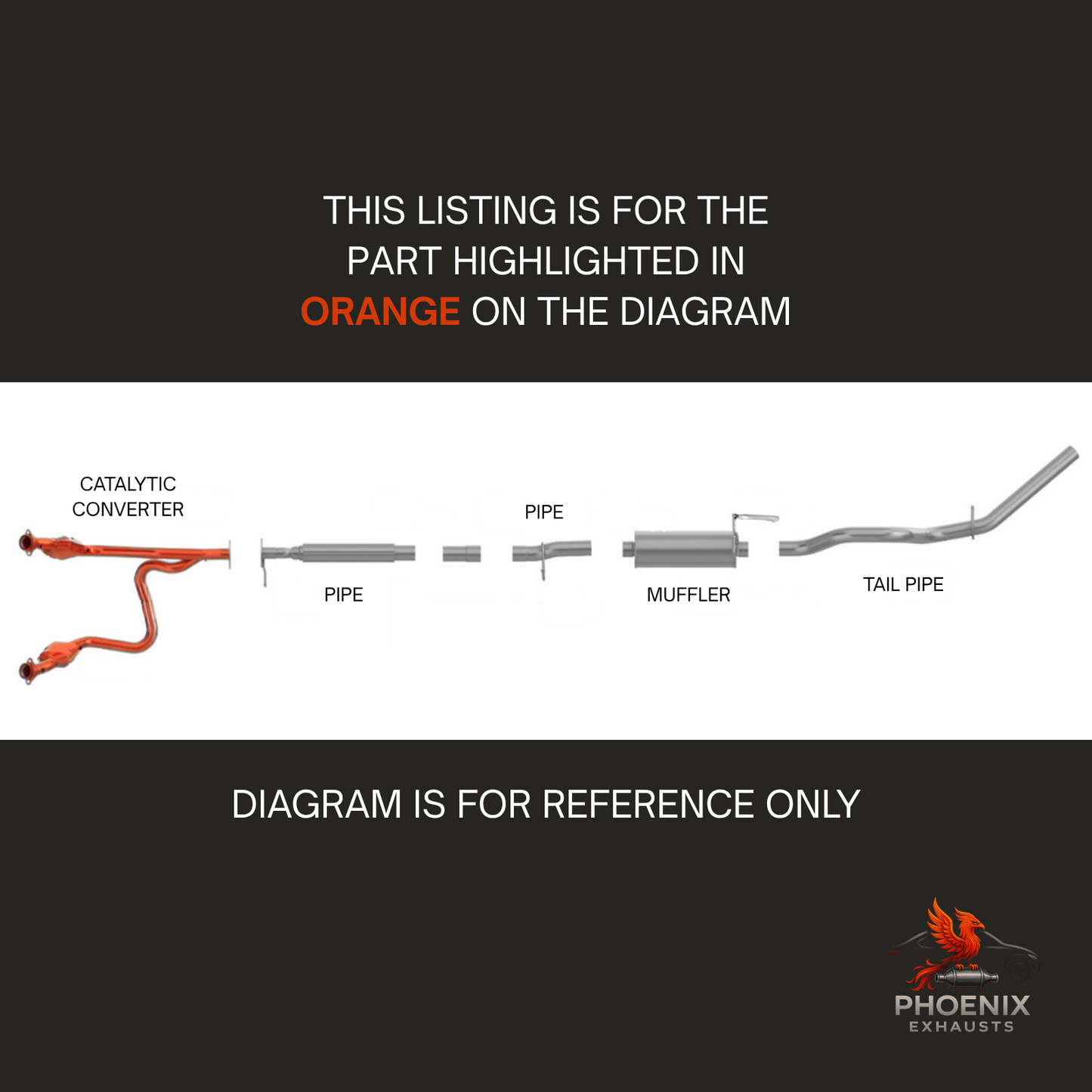 Fits 2005-2007 Ford F250 Super Duty 6.8L Catalytic Converter