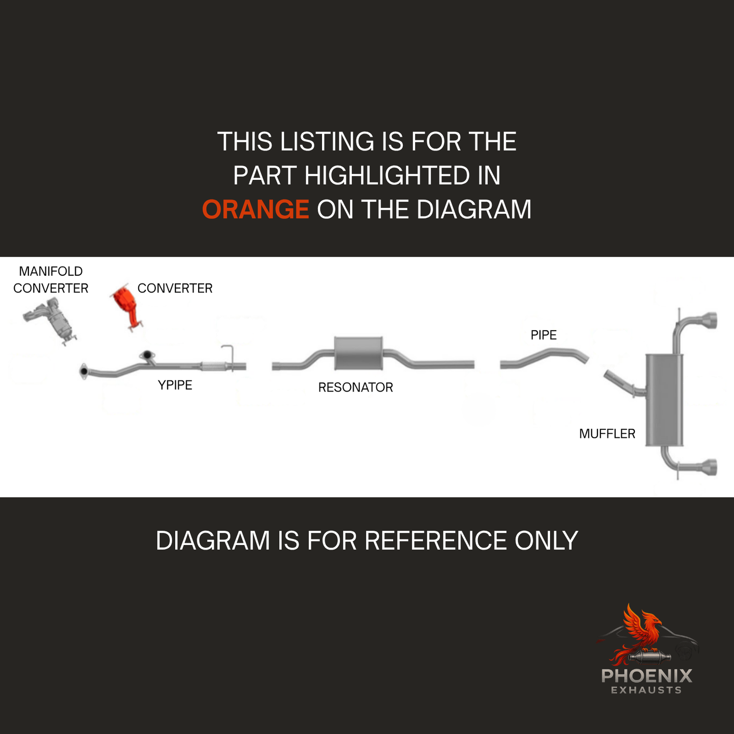 Fits 2011-2014 Ford Edge 3.5L Non-Turbo Only Catalytic Converter | Bank 1