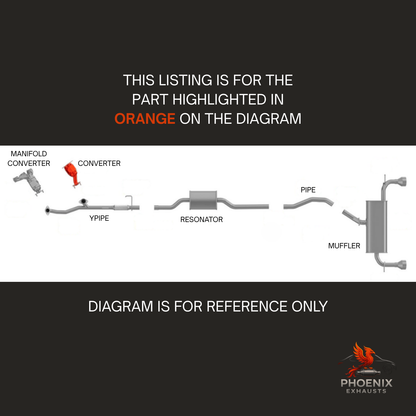 Fits 2011-2014 Ford Edge 3.5L Non-Turbo Only Catalytic Converter | Bank 1