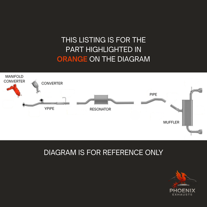 Fits 2011-2014 Ford Edge 3.5L Catalytic Converter