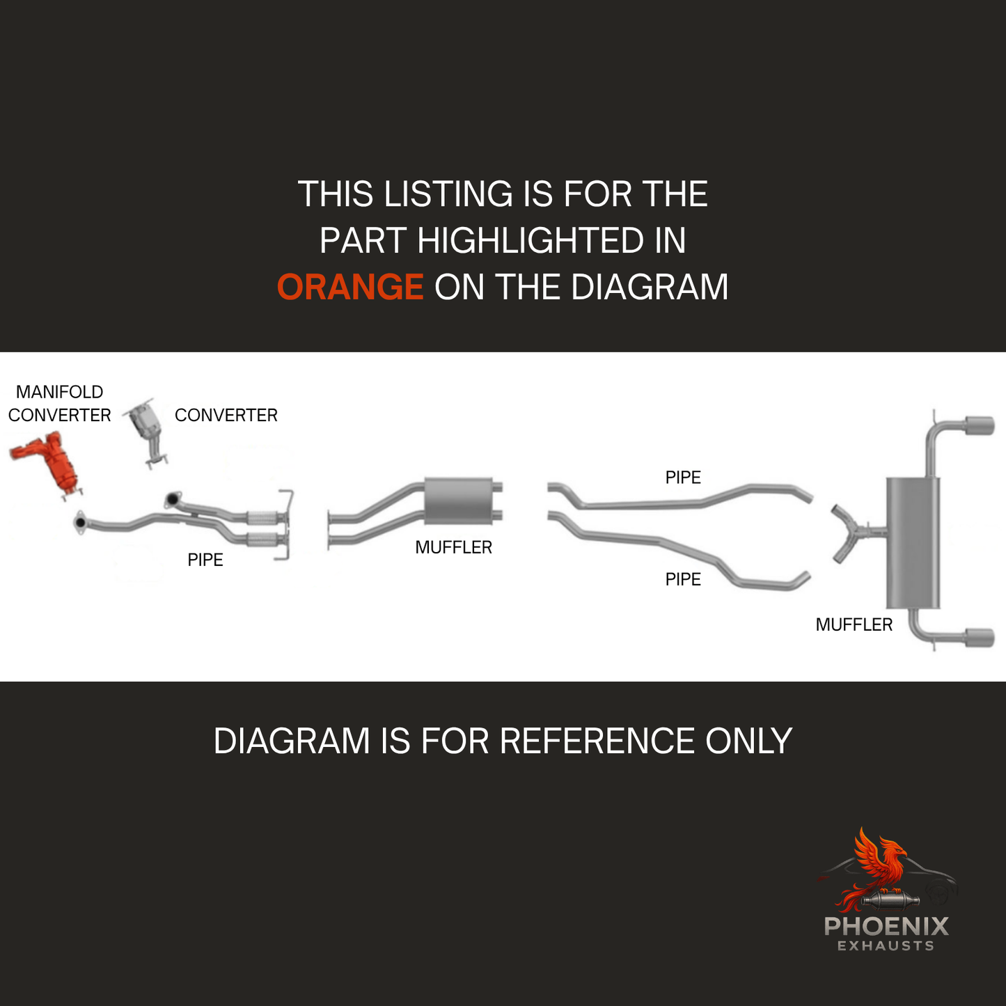 Fits 2011-2014 Ford Edge 3.7L Non-Turbo Only Catalytic Converter | Bank 2