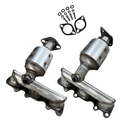2013-2019 Ford Explorer 3.5L Direct Fit Manifold Catalytic Converter | Bank 1 & 2 Set
