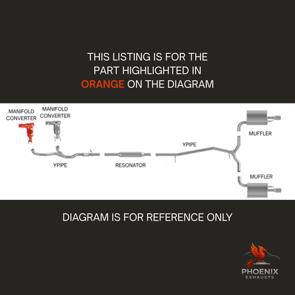 Fits 2013-2019 Ford Explorer 3.5L Manifold Catalytic Converter | Bank 2