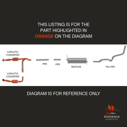 Fits 2001-2003 Ford F150 4.6L RWD Catalytic Converter | Left & Right Set