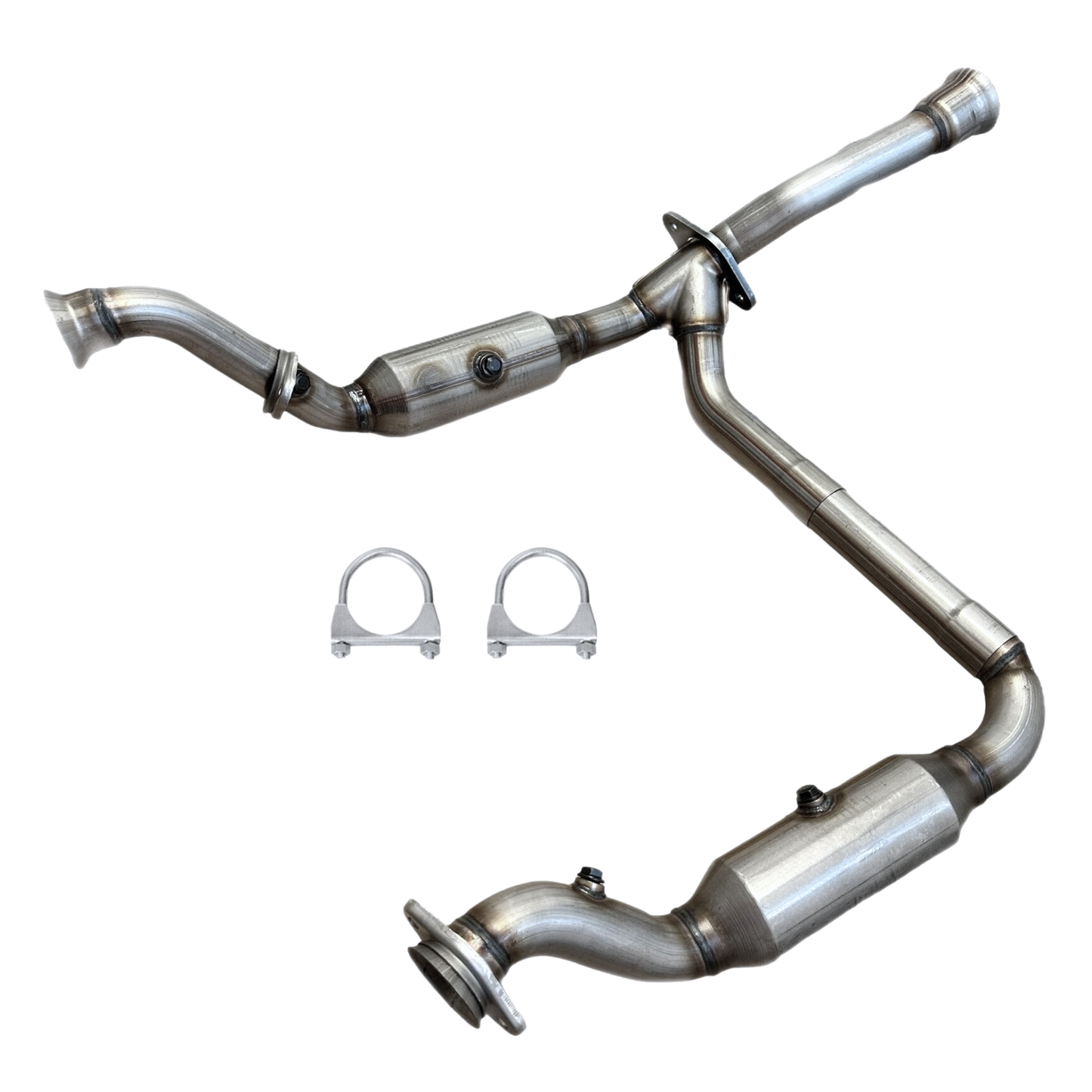 Fits 2015-2020 Ford F150 2.7L Turbo Catalytic Converter w/ Y-pipe | Left & Right Set