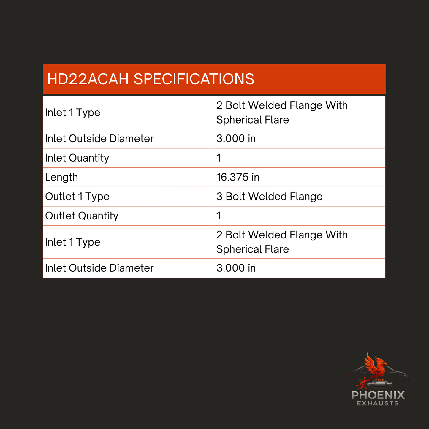 Fits 2008-2012 Honda Accord 2.4L Catalytic Converter w/ Flex Pipe | Front