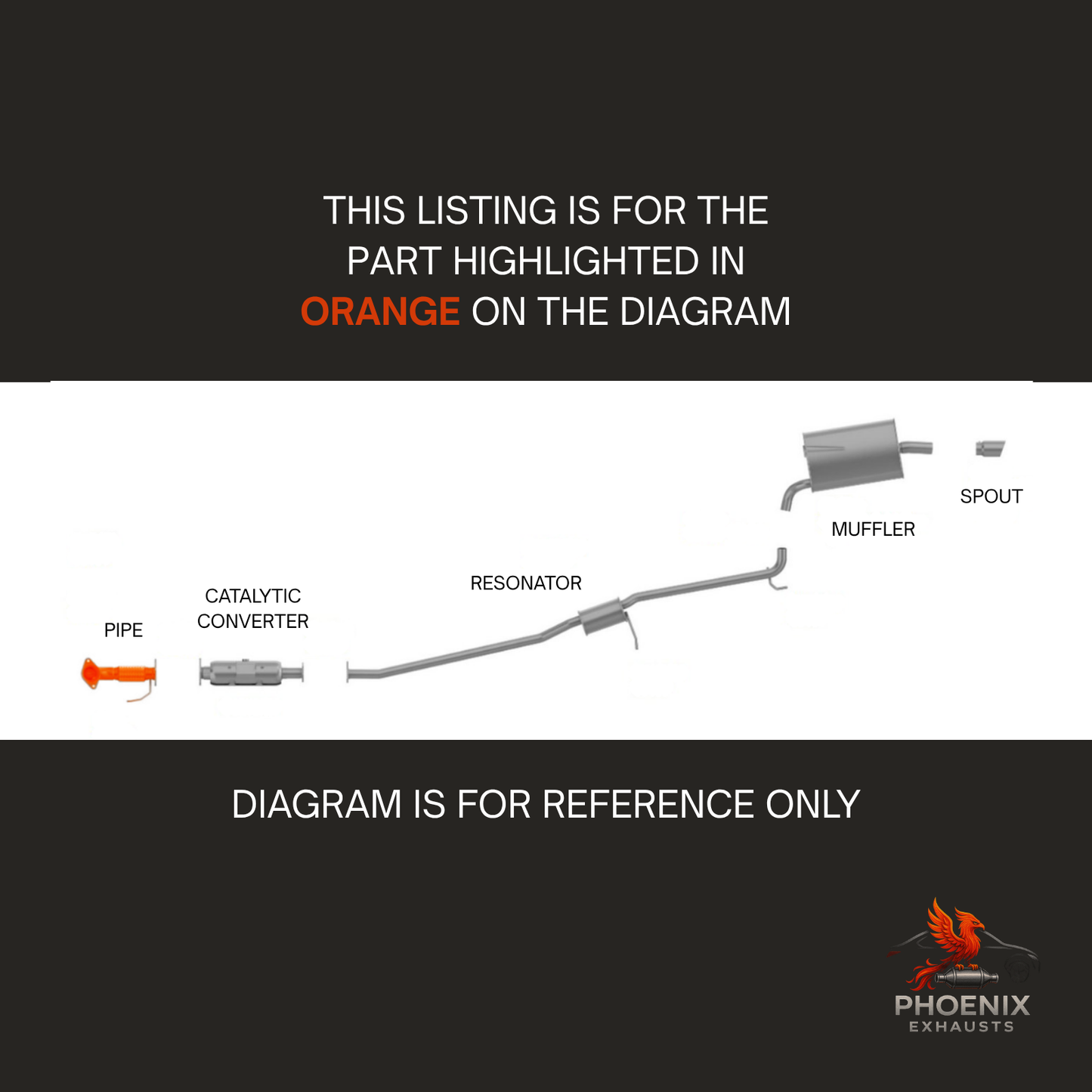 Fits 2003-2007 Honda Accord 2.4L Flex Pipe | Front