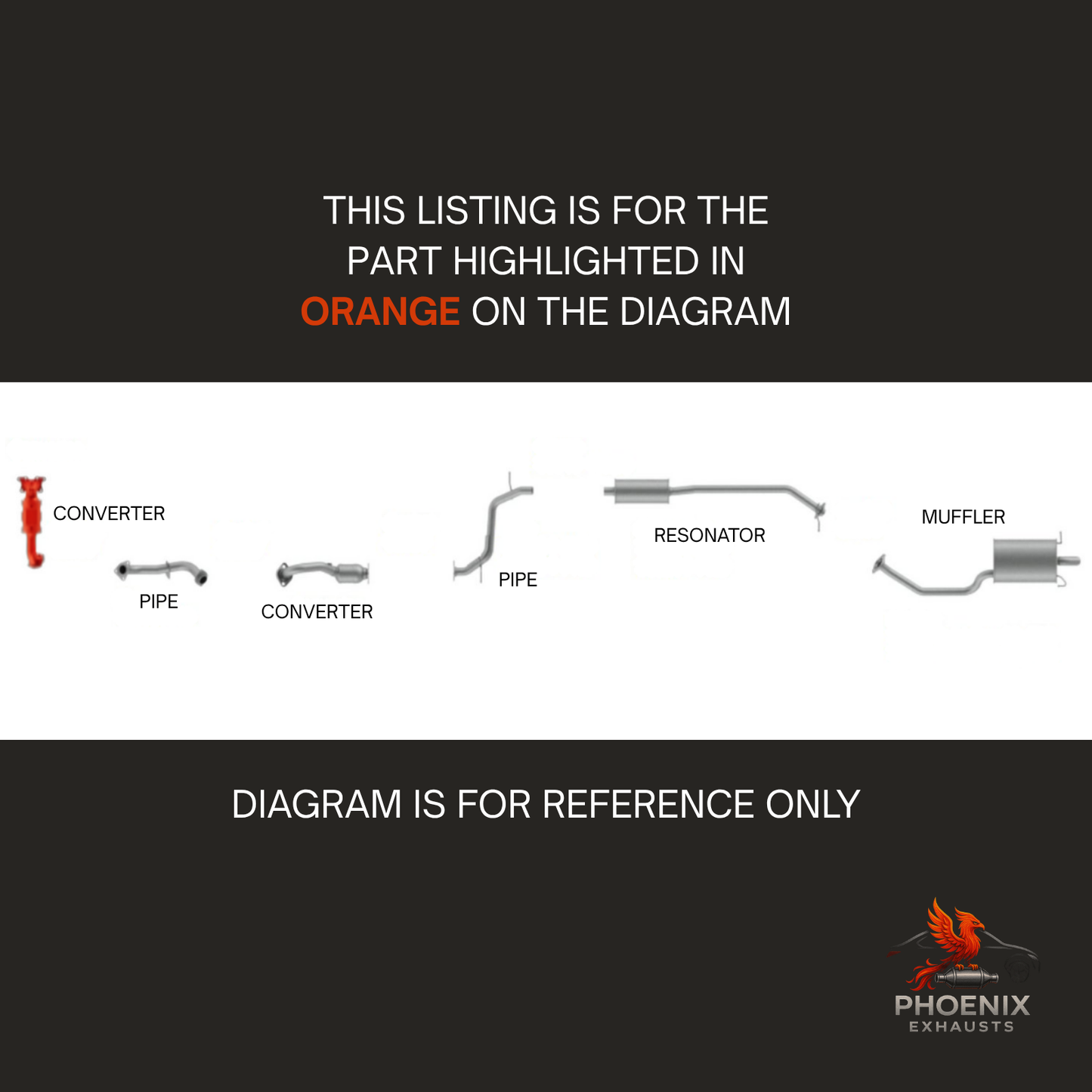 Fits 2016-2021 Honda HR V 1.8L Manifold Catalytic Converter | Front