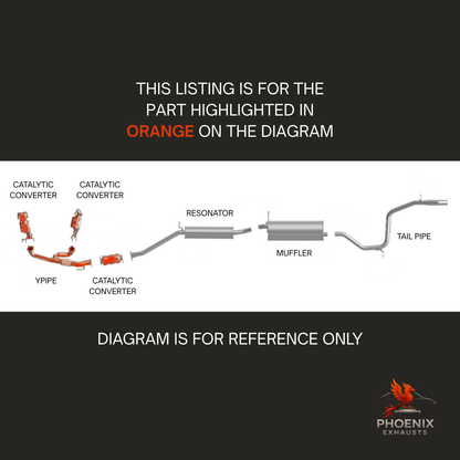 2011-2013 Honda Odyssey 3.5L Catalytic Converter with Flex Y-Pipe Set | All 4 Set (Bank 1, 2, Rear, Flex Y-Pipe) Direct Fit