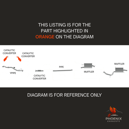 Fits 2014-2018 Kia Sorento 3.3L AWD Manifold Catalytic Converter
