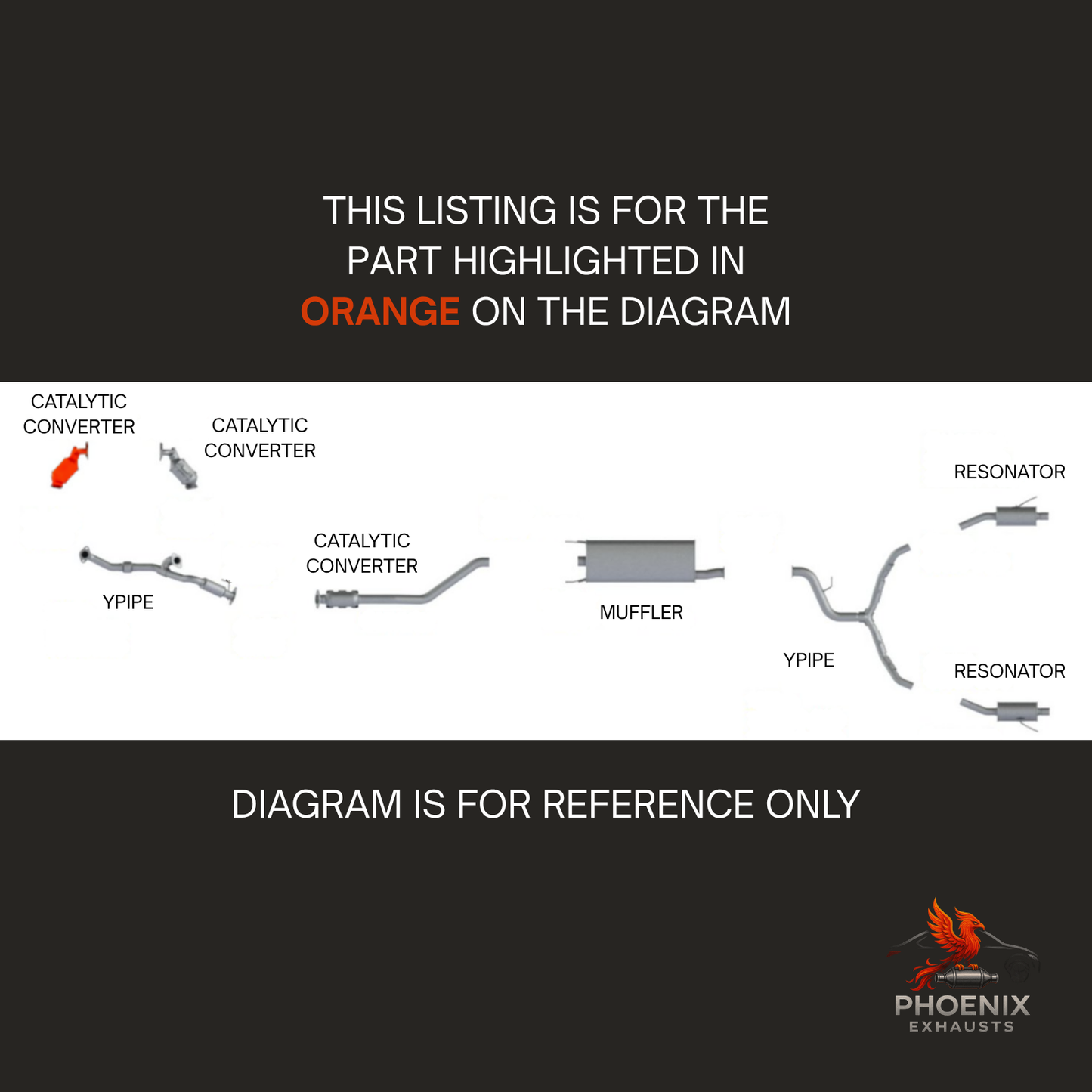 Fits 2013-2017 Kia Sorento 3.3L Catalytic Converter | Left/Radiator Side