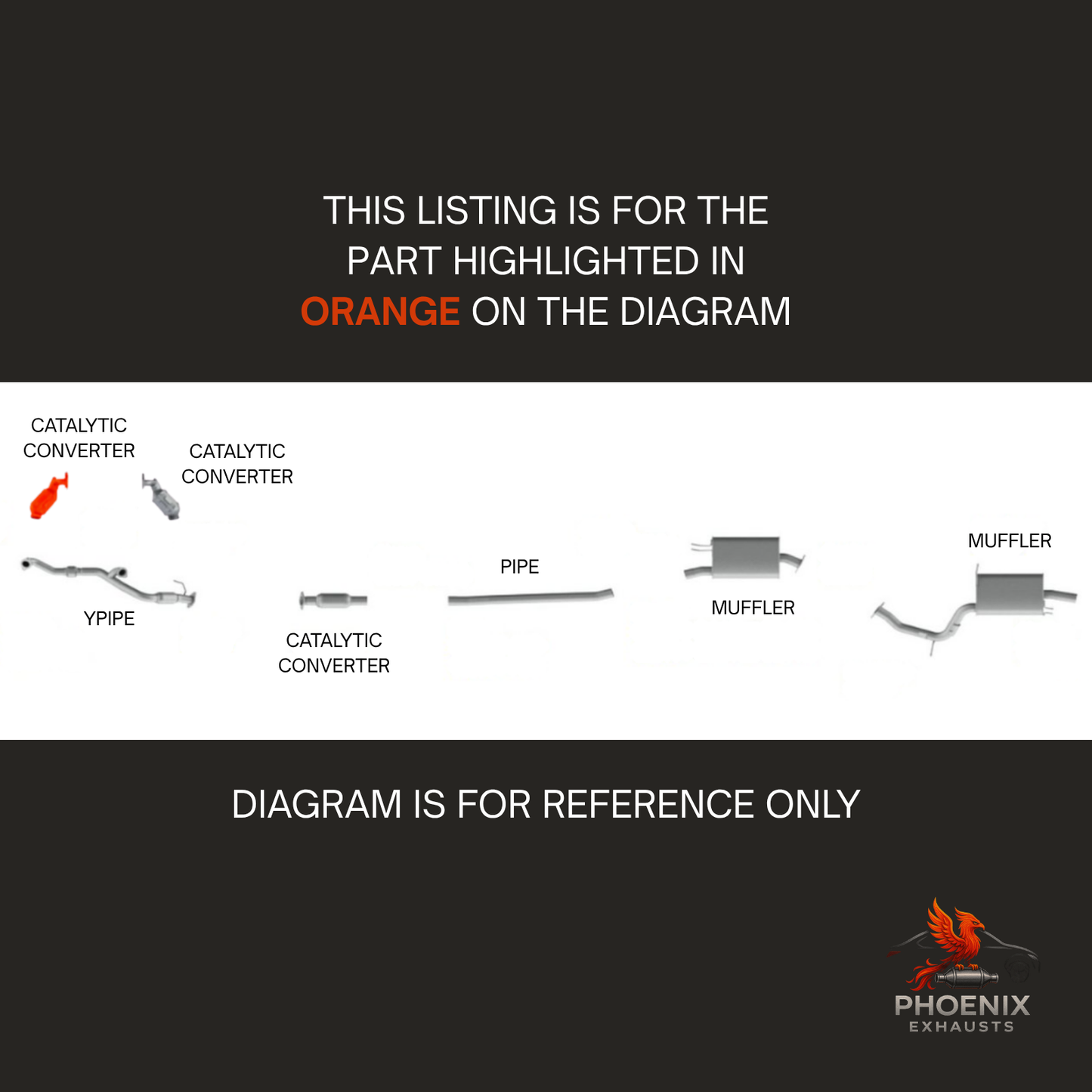 Fits 2013-2017 Kia Sorento 3.3L Catalytic Converter | Left/Radiator Side