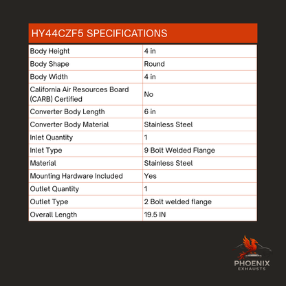 Fits 2003-2006 Hyundai Tiburon 2.0L Manifold Catalytic Converter