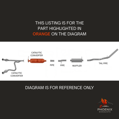 Fits 2000-2007 Ford F250 Super Duty 5.4L Catalytic Converter