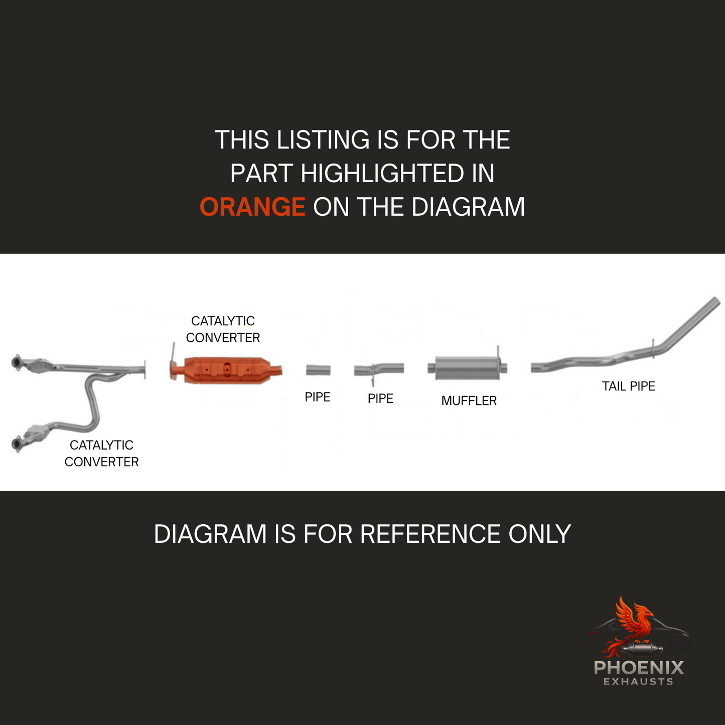 Fits 2000-2007 Ford F350 Super Duty 6.8L Catalytic Converter