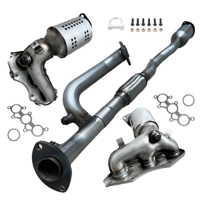 Fits 2005-2017 Toyota Avalon 3.5L Catalytic Converter w/ Flex Pipe | All 3 Set
