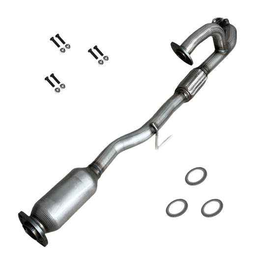 Fits 2004-2006 Toyota Camry 3.3L Catalytic Converter w/ Flex Pipe | Rear