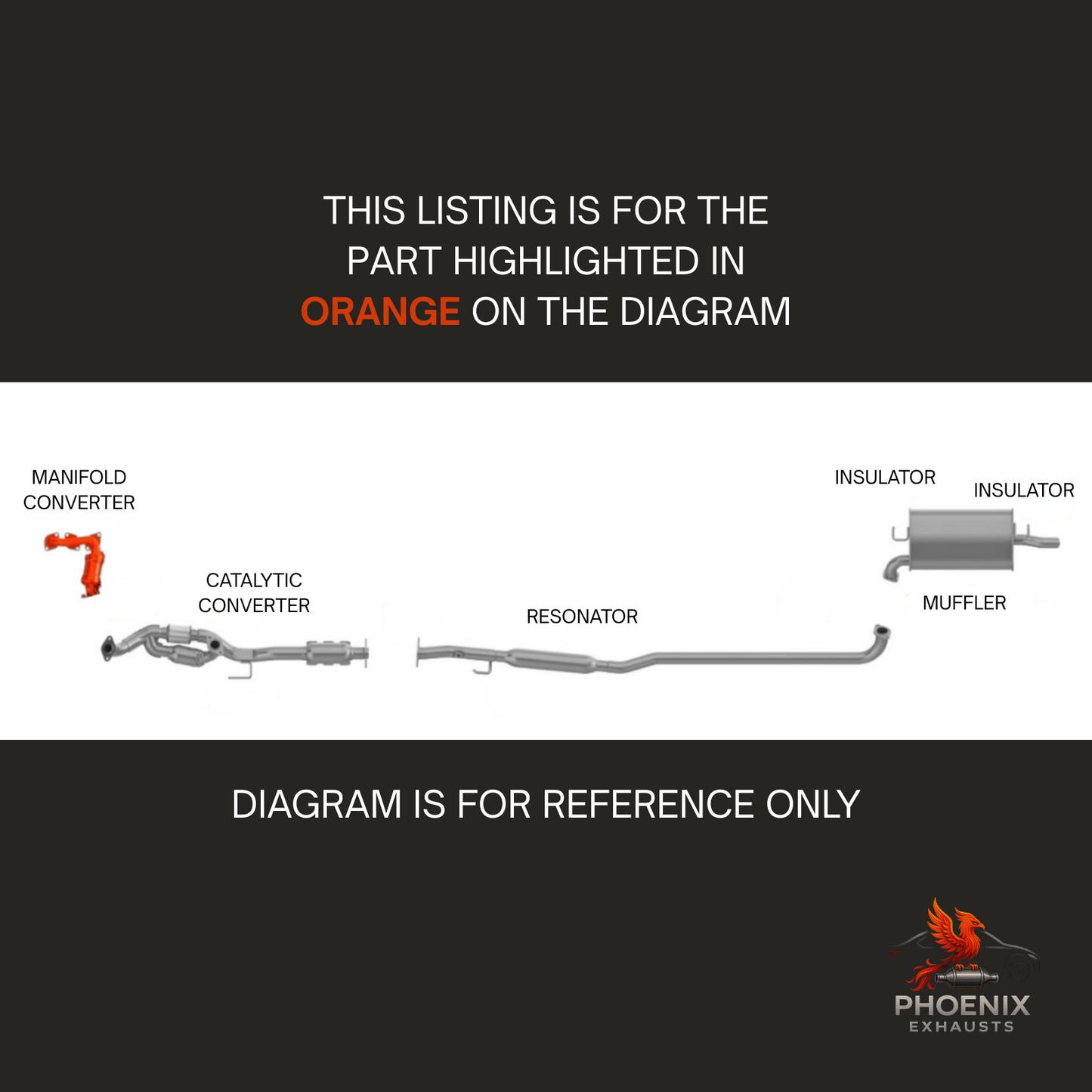 Fits 1997-2001 Toyota Camry 3.0L Manifold Catalytic Converter | Bank 2