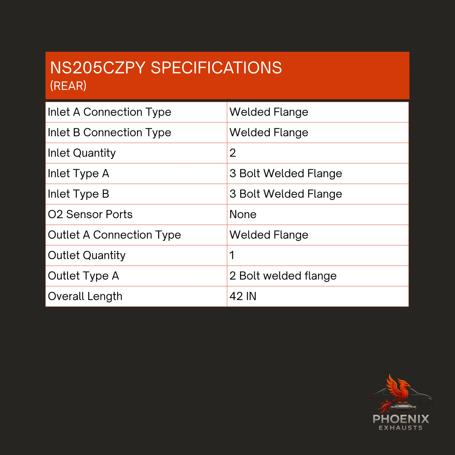 2003-2007 Nissan Murano 3.5L Catalytic Converter w/ Flex Pipe Direct Fit