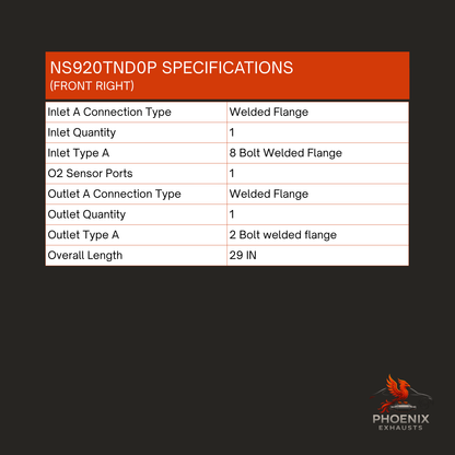 Fits 2016-2021 INFINITI QX80 5.6L Manifold Catalytic Converter | Left & Right Set