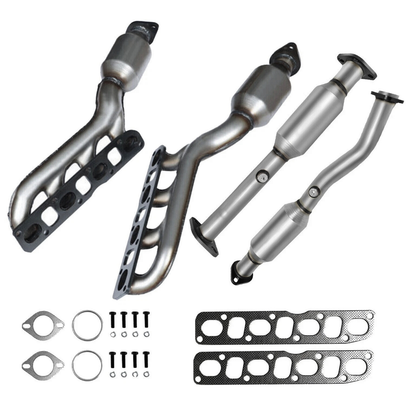 Fits 2004-2015 Nissan Titan 5.6L Manifold Catalytic Converter | All 4 Manifold & Rear Set