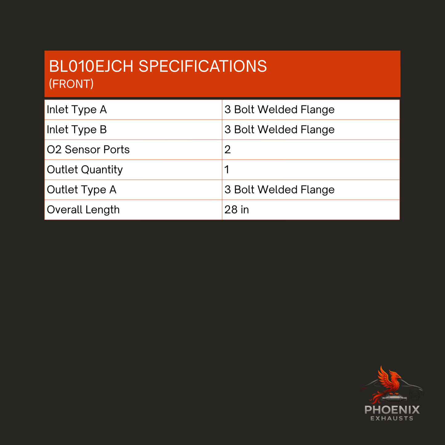 Fits 2015-2019 Subaru Outback 2.5L Manifold Catalytic Converter