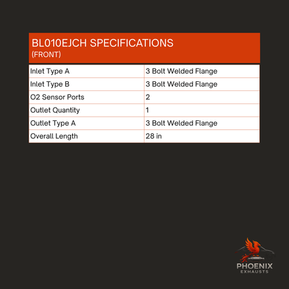 Fits 2015-2019 Subaru Legacy 2.5L Manifold Catalytic Converter