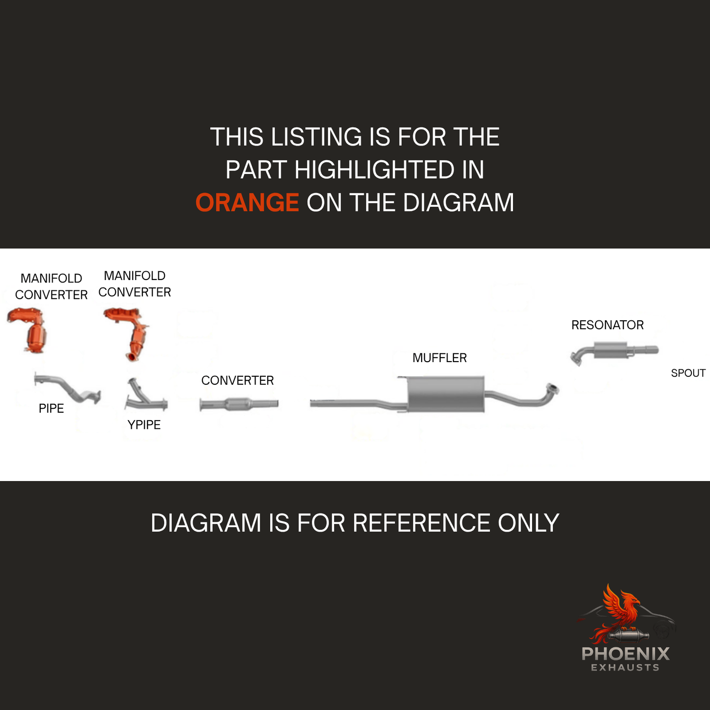 Fits 2007-2009 Lexus RX350 3.5L AWD Manifold Catalytic Converter | Left & Right Set