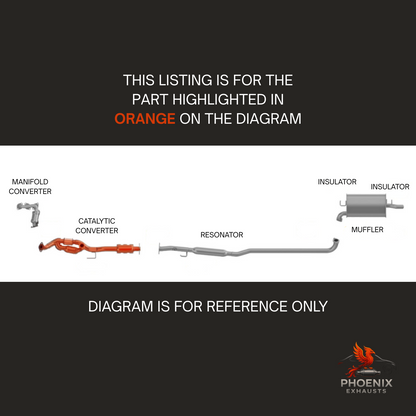 Fits 1998-1999 Toyota Avalon 3.0L Catalytic Converter | Front