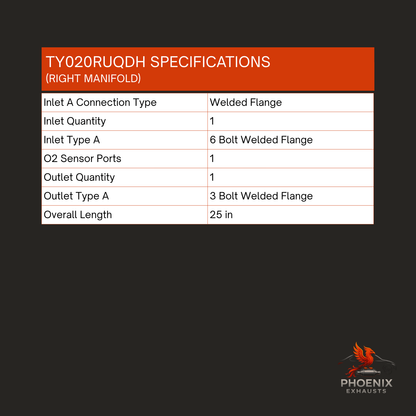 Fits 2010-2012 Toyota 4Runner 4.0L Manifold Catalytic Converter | Left & Right Set