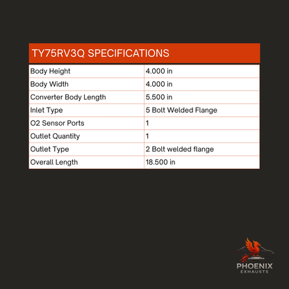 Fits 2022 Lexus NX350H 2.5L Manifold Catalytic Converter