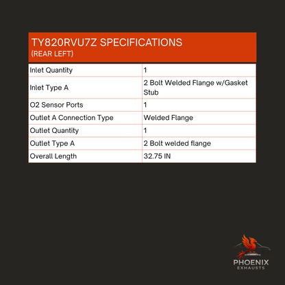 Fits 2013-2023 Toyota 4Runner 4.0L Catalytic Converter | Left & Right Set
