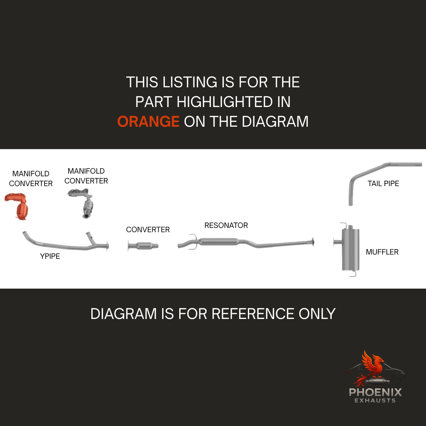 Fits 2004-2006 Toyota Sienna 3.3L AWD/FWD Manifold Catalytic Converter | Bank 2