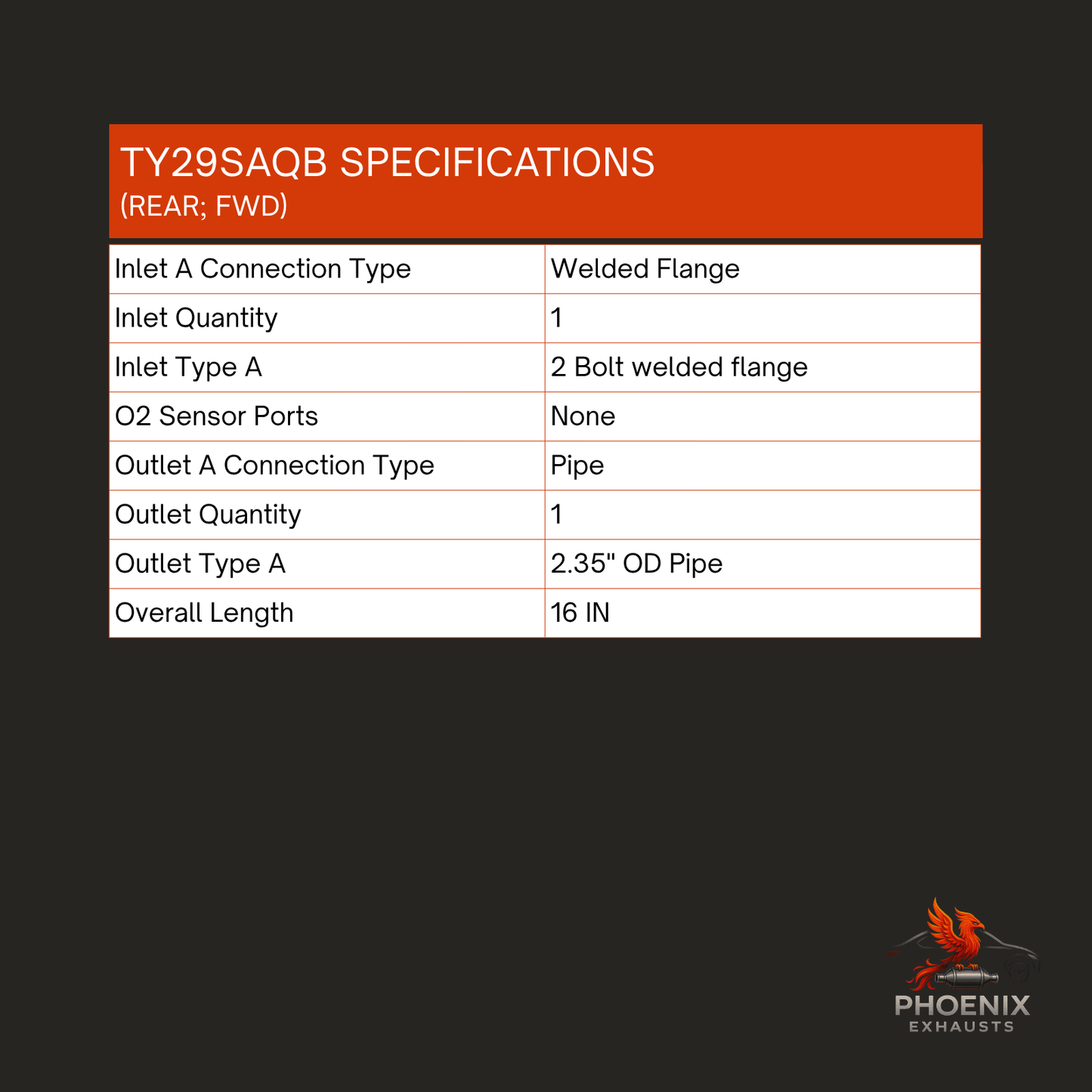 Fits 2004-2010 Toyota Sienna 3.3L FWD Catalytic Converter | Rear