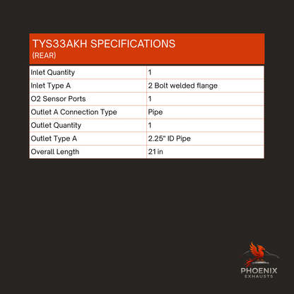 Fits 2016-2019 Toyota Prius 1.8L Catalytic Converter | Rear