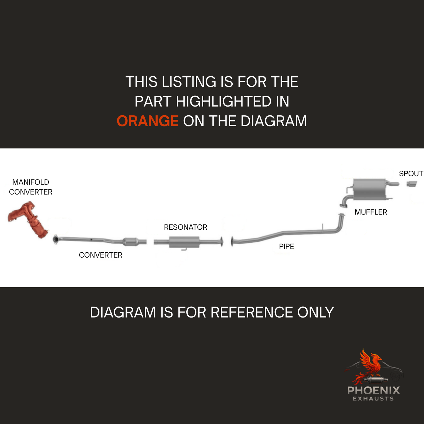 Fits 2012-2017 Toyota Camry 2.5L Manifold Catalytic Converter