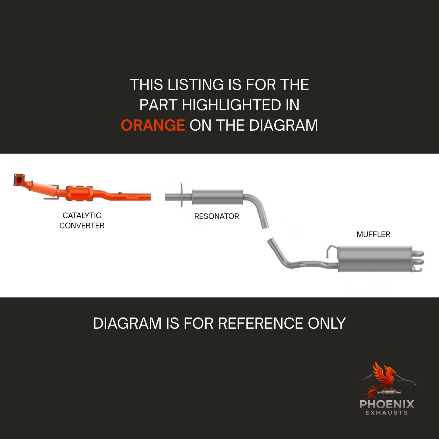 Fits 2002-2006 Volkswagen Golf 2.0L Catalytic Converter